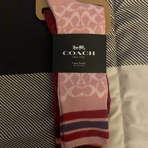 Coach 2 pack socks